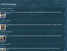 Tablet Screenshot of forkbackstage.blogspot.com