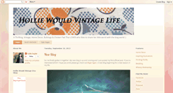 Desktop Screenshot of holliewouldvintagelife.blogspot.com