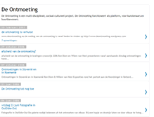 Tablet Screenshot of deontmoeting.blogspot.com