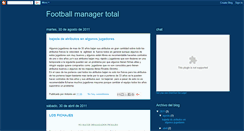 Desktop Screenshot of footballmanagertotal.blogspot.com