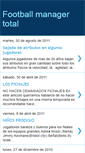 Mobile Screenshot of footballmanagertotal.blogspot.com