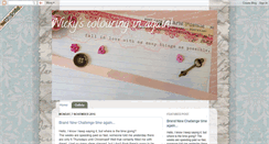 Desktop Screenshot of nickyscolouringinagain.blogspot.com