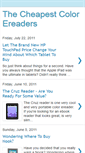 Mobile Screenshot of color-ereaders.blogspot.com