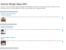 Tablet Screenshot of interiordesignideas-2011.blogspot.com