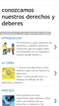 Mobile Screenshot of conozcamosnuestrosderechosydeberes.blogspot.com