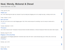 Tablet Screenshot of nealandwendy.blogspot.com