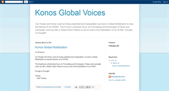 Desktop Screenshot of konosglobalvoices.blogspot.com