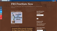 Desktop Screenshot of frsfreestatenow.blogspot.com