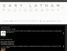 Tablet Screenshot of garylatham-photography.blogspot.com