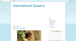 Desktop Screenshot of internationalqueens.blogspot.com