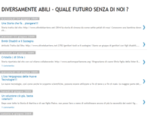 Tablet Screenshot of diversamenteabili-qualefuturo.blogspot.com