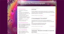 Desktop Screenshot of fonoaudiologiapsicopedagogia.blogspot.com