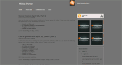 Desktop Screenshot of militiaporter.blogspot.com