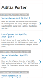 Mobile Screenshot of militiaporter.blogspot.com