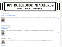 Tablet Screenshot of joannswansondiyminiatures.blogspot.com
