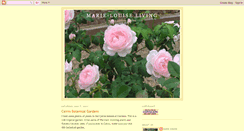 Desktop Screenshot of marie-louiseliving.blogspot.com