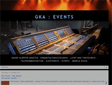 Tablet Screenshot of gka-events.blogspot.com