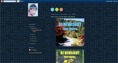 Desktop Screenshot of djnewlight.blogspot.com