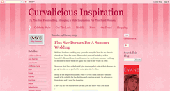 Desktop Screenshot of curvaliciousinspiration.blogspot.com