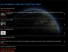 Tablet Screenshot of laverdaderavidadelirrealsamtyler.blogspot.com