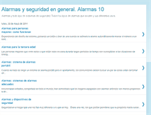 Tablet Screenshot of alarmas10.blogspot.com