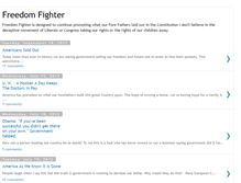 Tablet Screenshot of freedomfighter09.blogspot.com