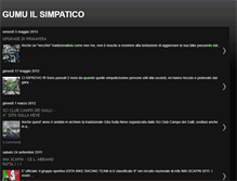 Tablet Screenshot of gumu-ilsimpatico.blogspot.com