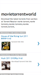 Mobile Screenshot of movietorrentworld.blogspot.com