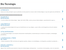 Tablet Screenshot of bio-tecnologiadc.blogspot.com