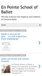 Mobile Screenshot of enpointeballet.blogspot.com