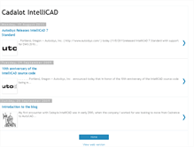 Tablet Screenshot of cadalot-intellicad.blogspot.com