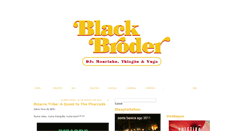 Desktop Screenshot of blackbroder.blogspot.com