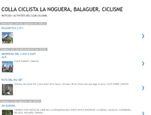 Tablet Screenshot of collaciclista.blogspot.com