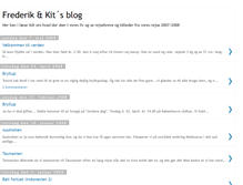Tablet Screenshot of kitogfrederiksrejse.blogspot.com