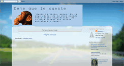 Desktop Screenshot of dejequelecuente.blogspot.com