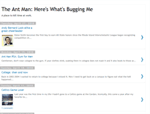 Tablet Screenshot of antmanbugger.blogspot.com
