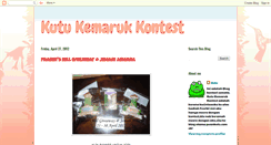 Desktop Screenshot of kutukontest.blogspot.com