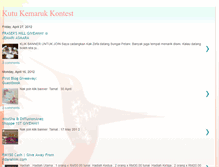 Tablet Screenshot of kutukontest.blogspot.com