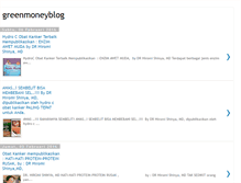 Tablet Screenshot of greenmoneyblog.blogspot.com