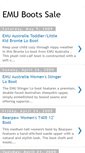 Mobile Screenshot of emu-boots-sale.blogspot.com