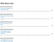 Tablet Screenshot of emu-boots-sale.blogspot.com