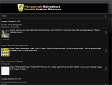 Tablet Screenshot of geraksiswa.blogspot.com