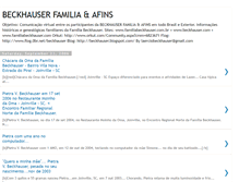 Tablet Screenshot of beckhauser.blogspot.com