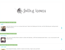 Tablet Screenshot of jensfallingleaves.blogspot.com