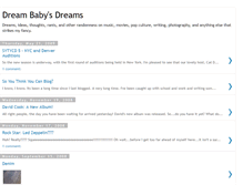 Tablet Screenshot of dreambabysdreams.blogspot.com