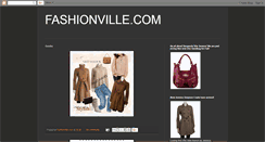 Desktop Screenshot of fashionvilleblog.blogspot.com