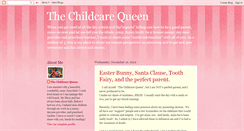 Desktop Screenshot of childcarequeen.blogspot.com