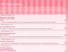 Tablet Screenshot of childcarequeen.blogspot.com