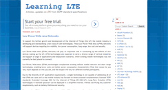 Desktop Screenshot of lte-epc.blogspot.com