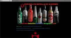 Desktop Screenshot of cervezabotellasaluminio.blogspot.com